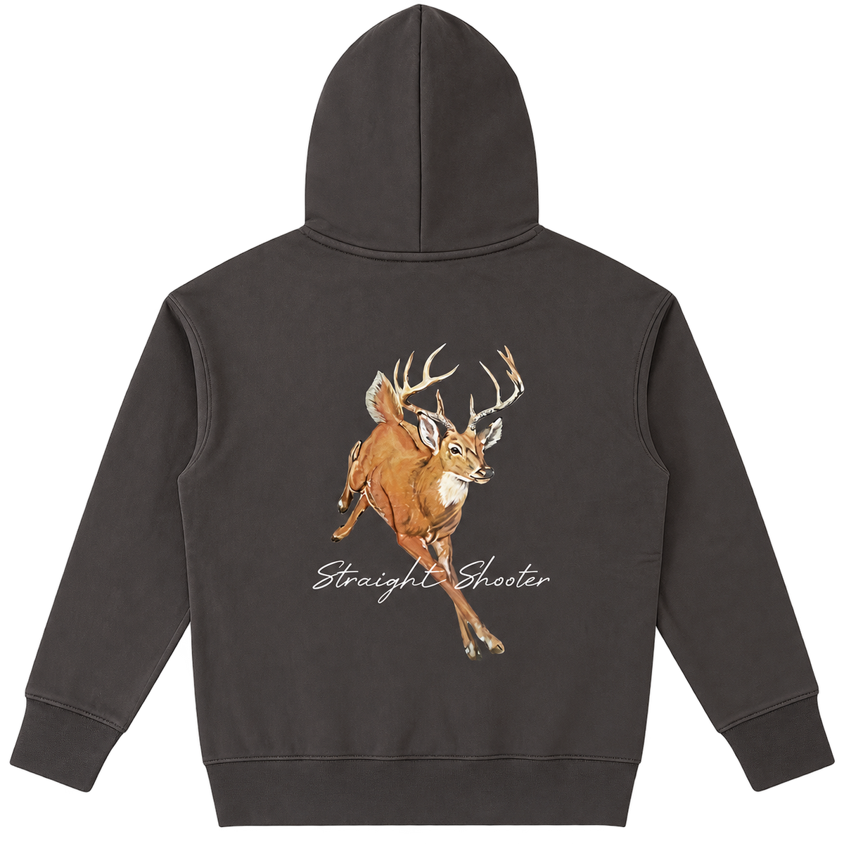 Classic Buck Hoodie - Essential Heavyweight Cotton Hoodie