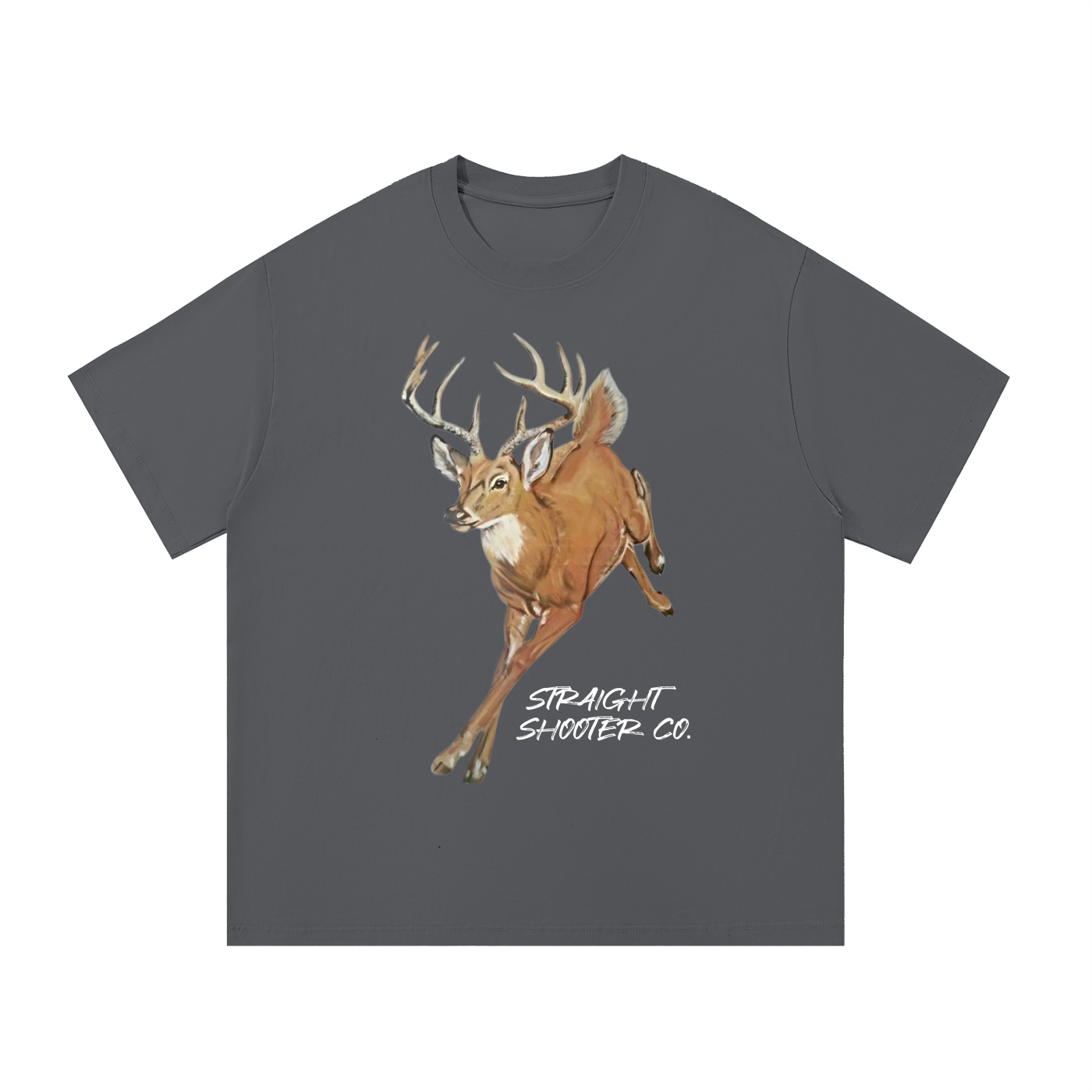 Classic Buck Front - Essential Cotton T-Shirt
