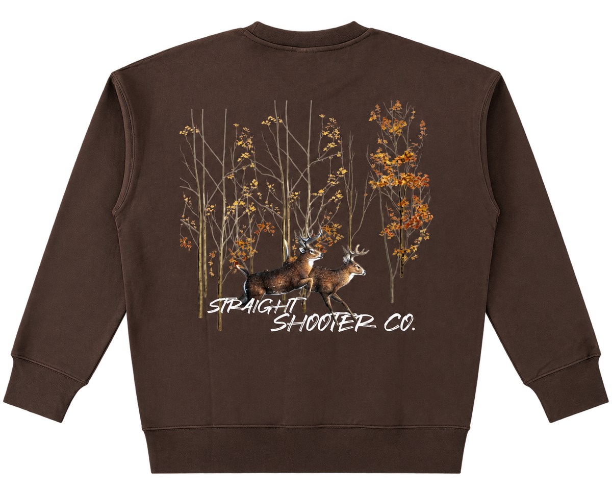 Bucks on the Run - Essential Heavyweight Cotton crewneck