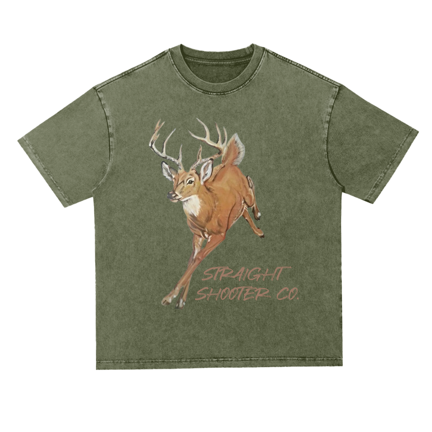 Classic Buck - Heavyweight Cotton T-Shirt