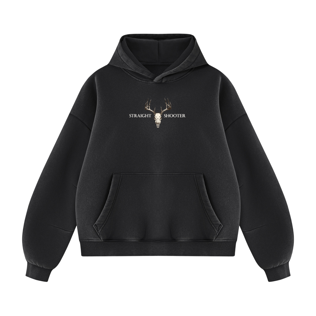 Euro - Vintage Boxy Fleece Hoodie