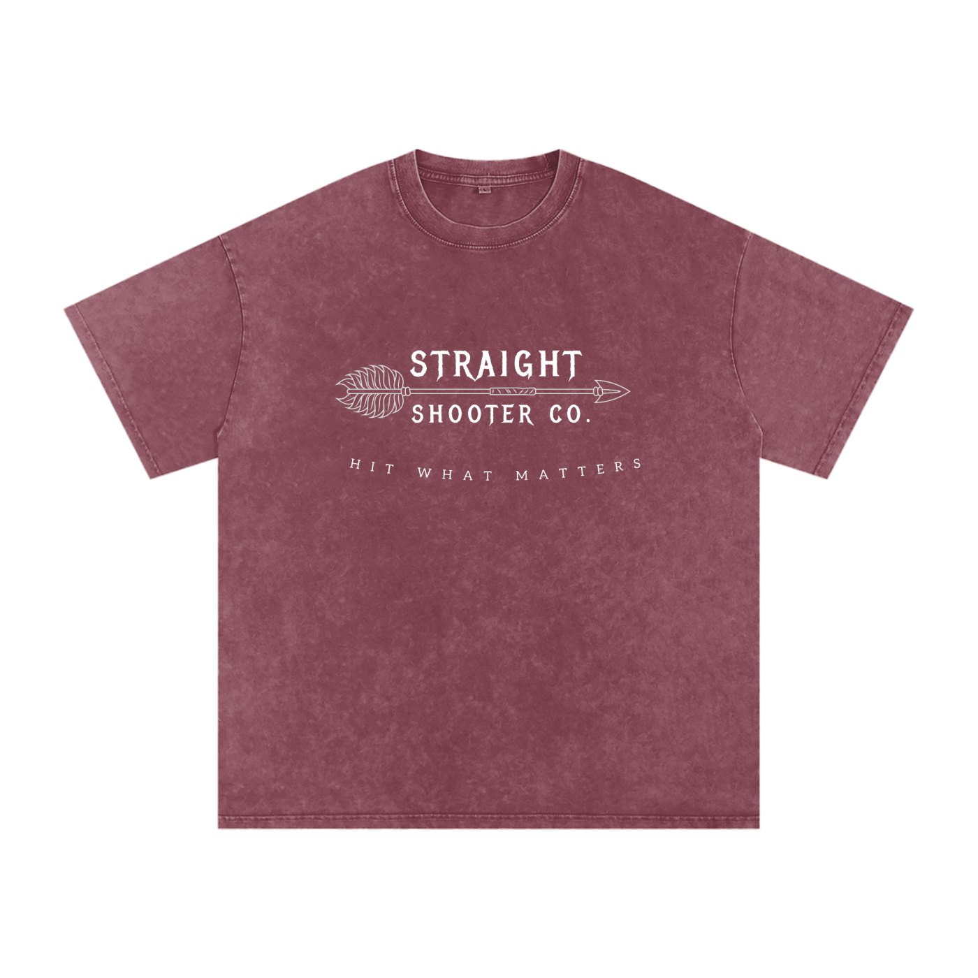 Straight Shooter Co. - Heavyweight Cotton T-Shirt