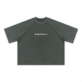 Straight Shooter Co. - Mineral Wash Boxy Waffle T-Shirt