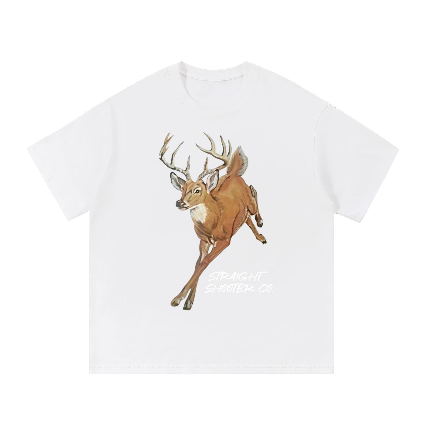 Classic Buck Front - Essential Cotton T-Shirt