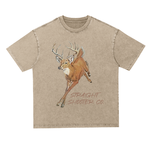 Classic Buck - Heavyweight Cotton T-Shirt