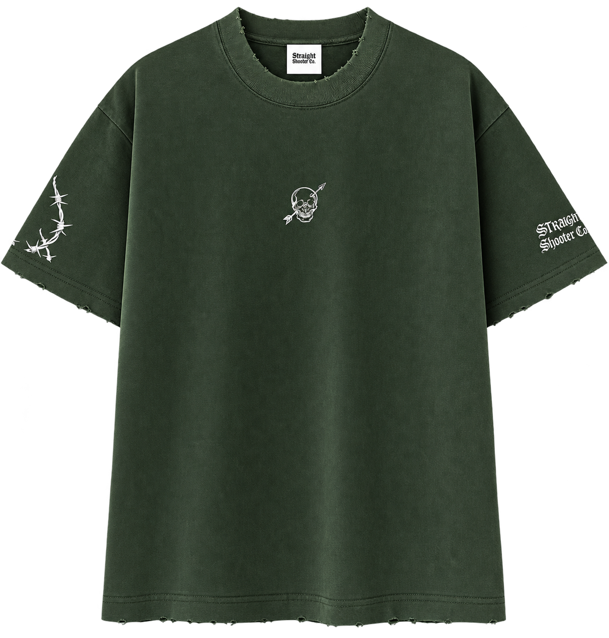 Skull - Heavyweight Vintage T-Shirt