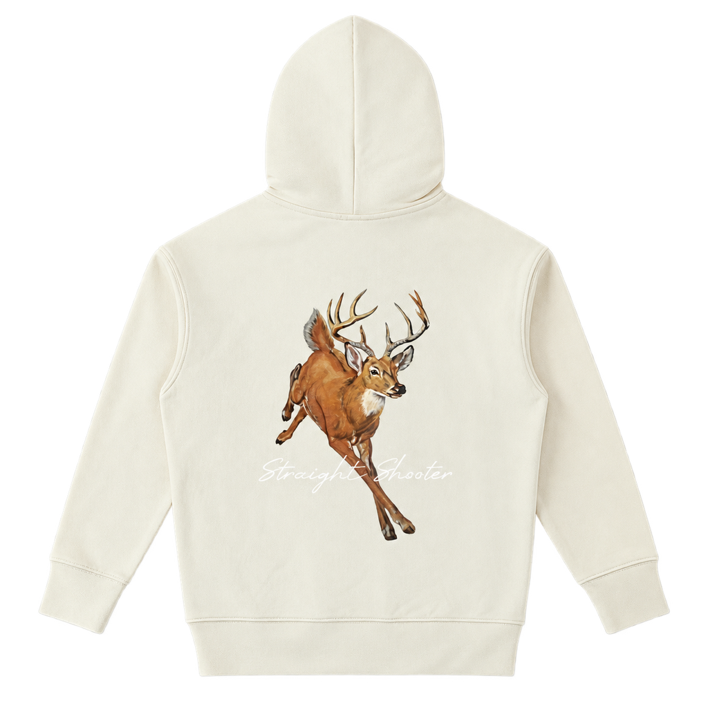 Classic Buck Hoodie - Essential Heavyweight Cotton Hoodie