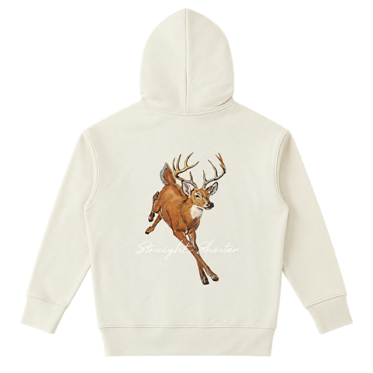 Classic Buck Hoodie - Essential Heavyweight Cotton Hoodie
