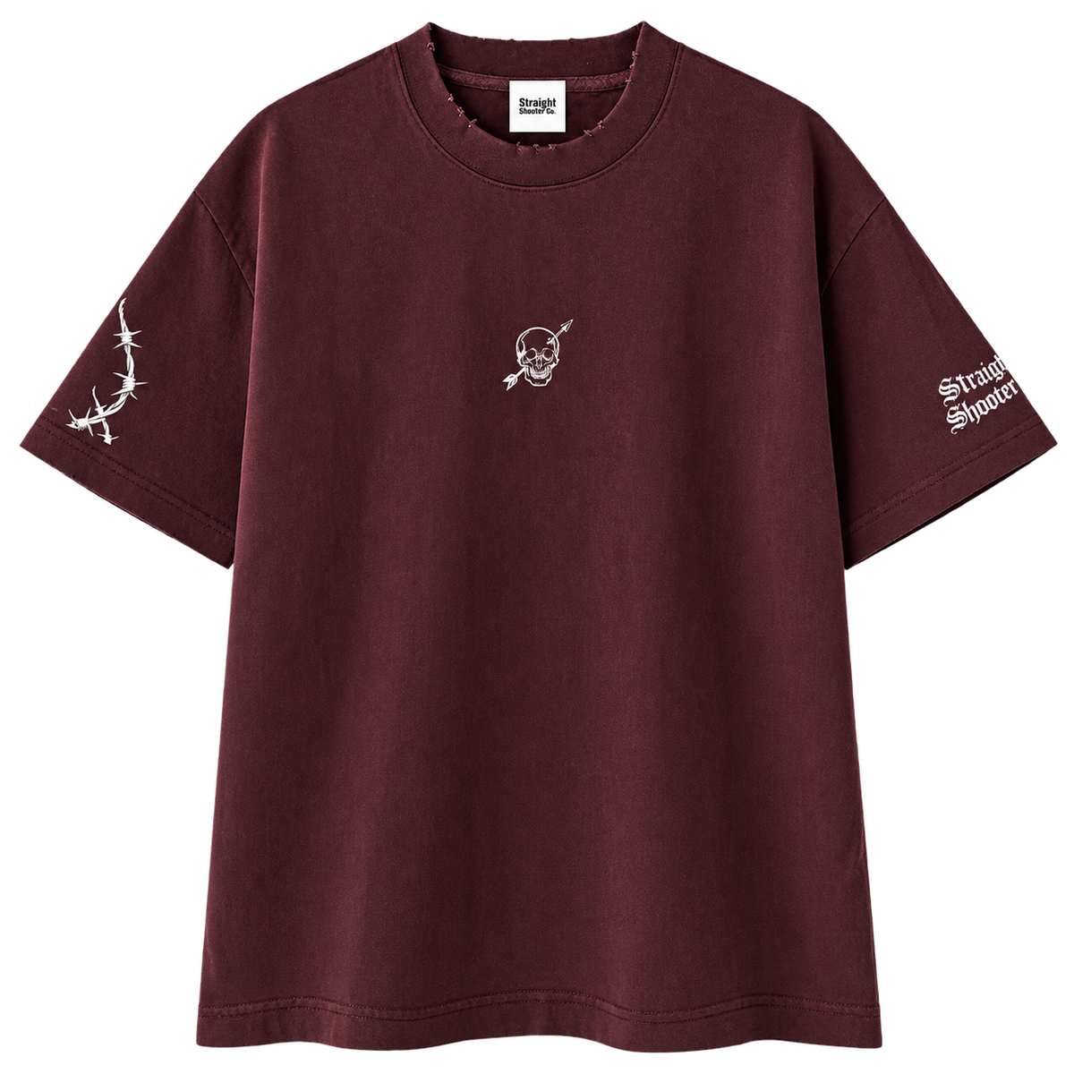 Skull - Heavyweight Vintage T-Shirt