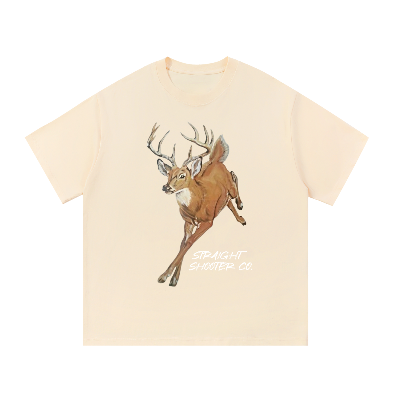 Classic Buck Front - Essential Cotton T-Shirt
