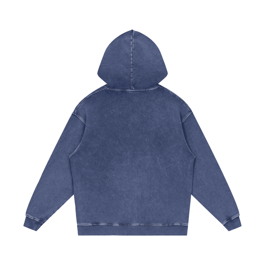 Straight Shooter Co. - Snow Washed Loose Cotton Hoodie