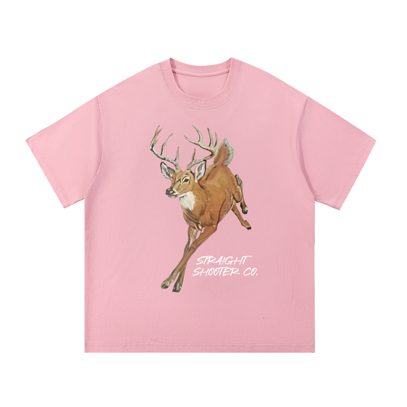 Classic Buck Front - Essential Cotton T-Shirt