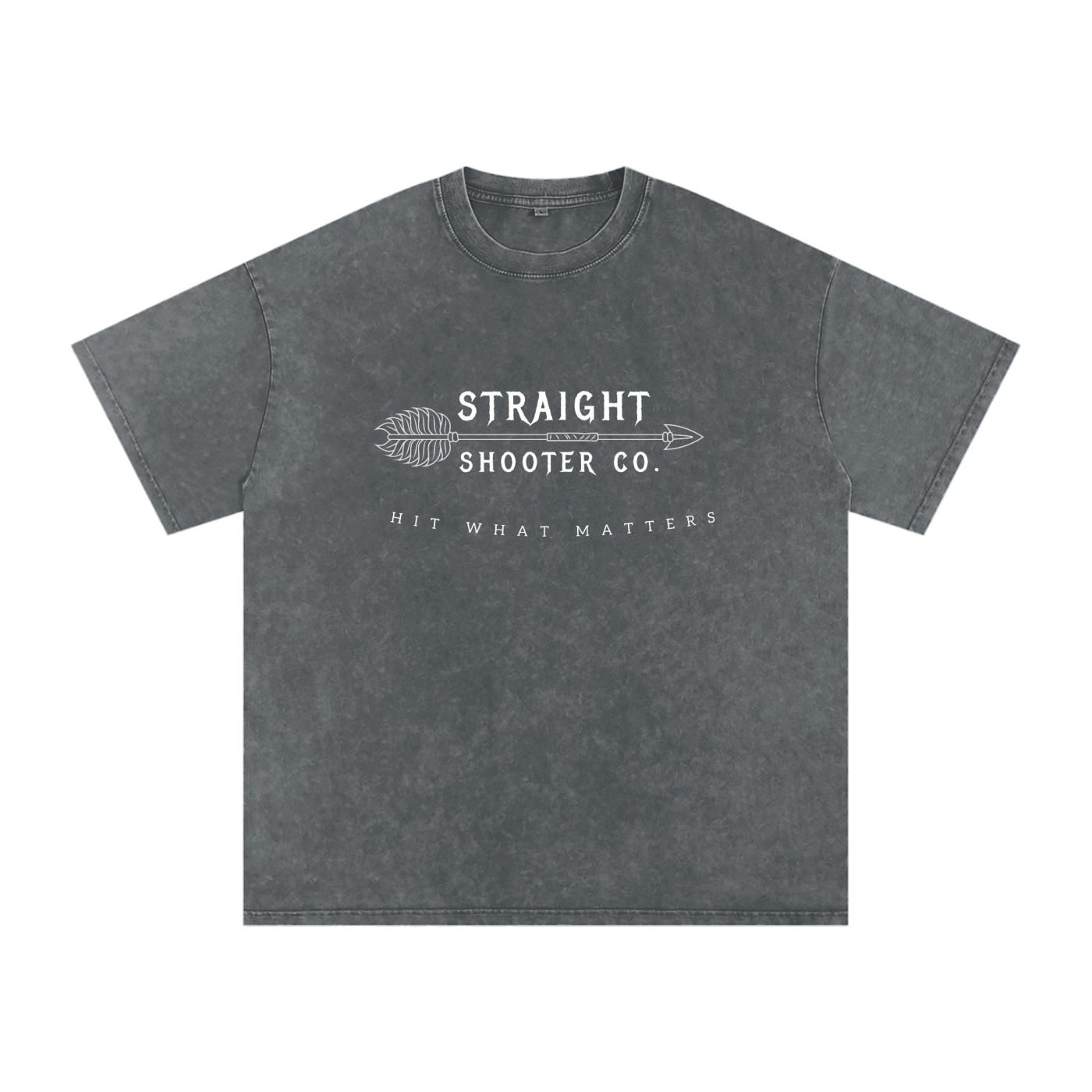 Straight Shooter Co. - Heavyweight Cotton T-Shirt