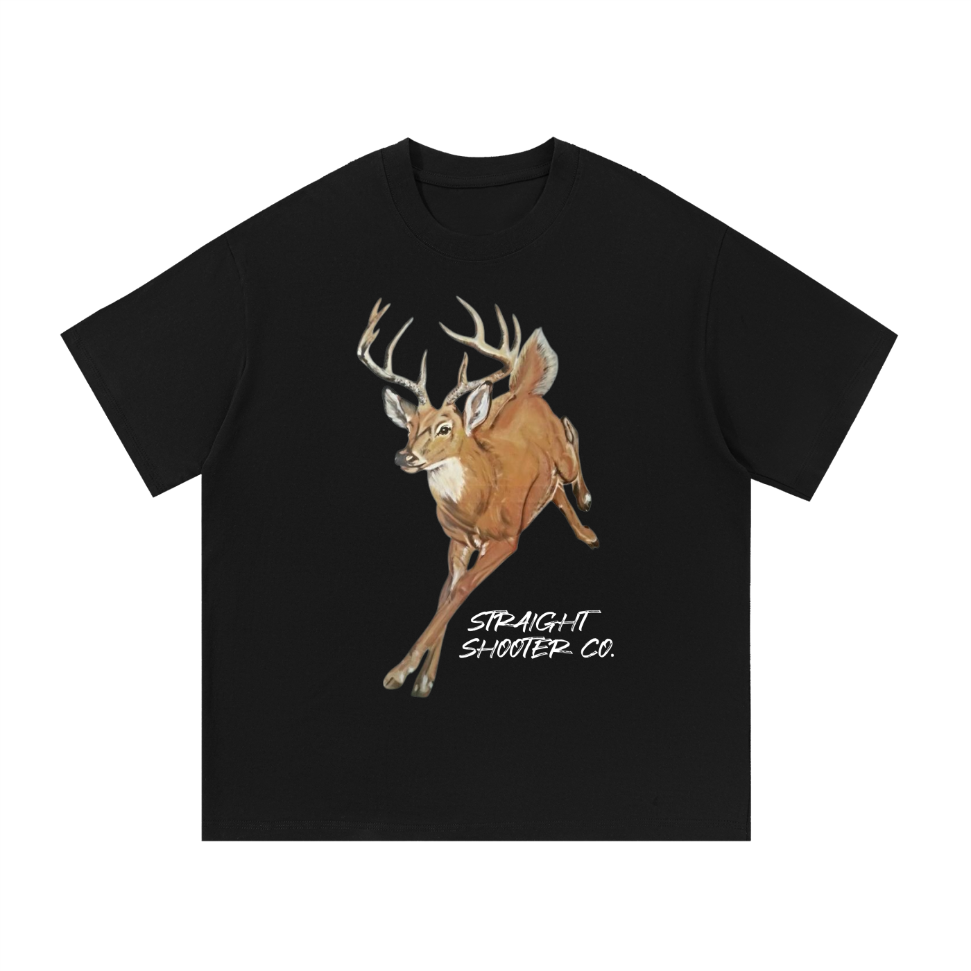 Classic Buck Front - Essential Cotton T-Shirt