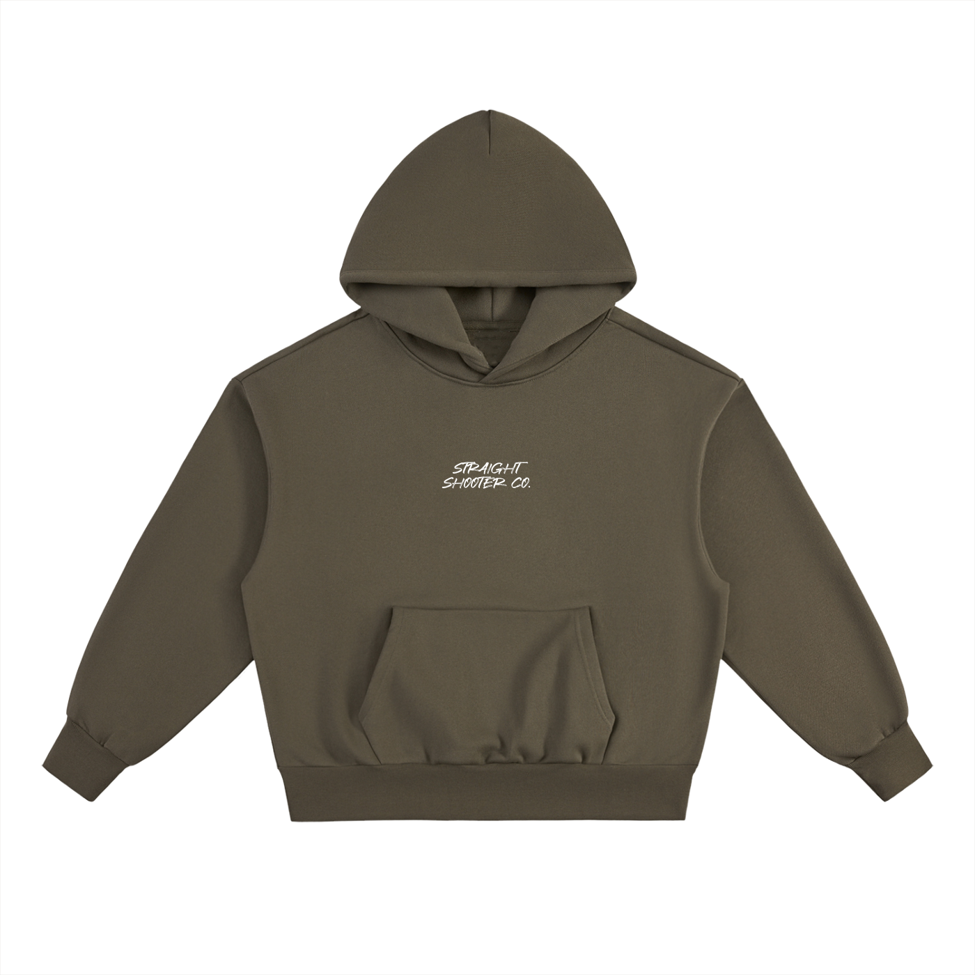 Classic Buck Hoodie Back - Oversized Heavyweight