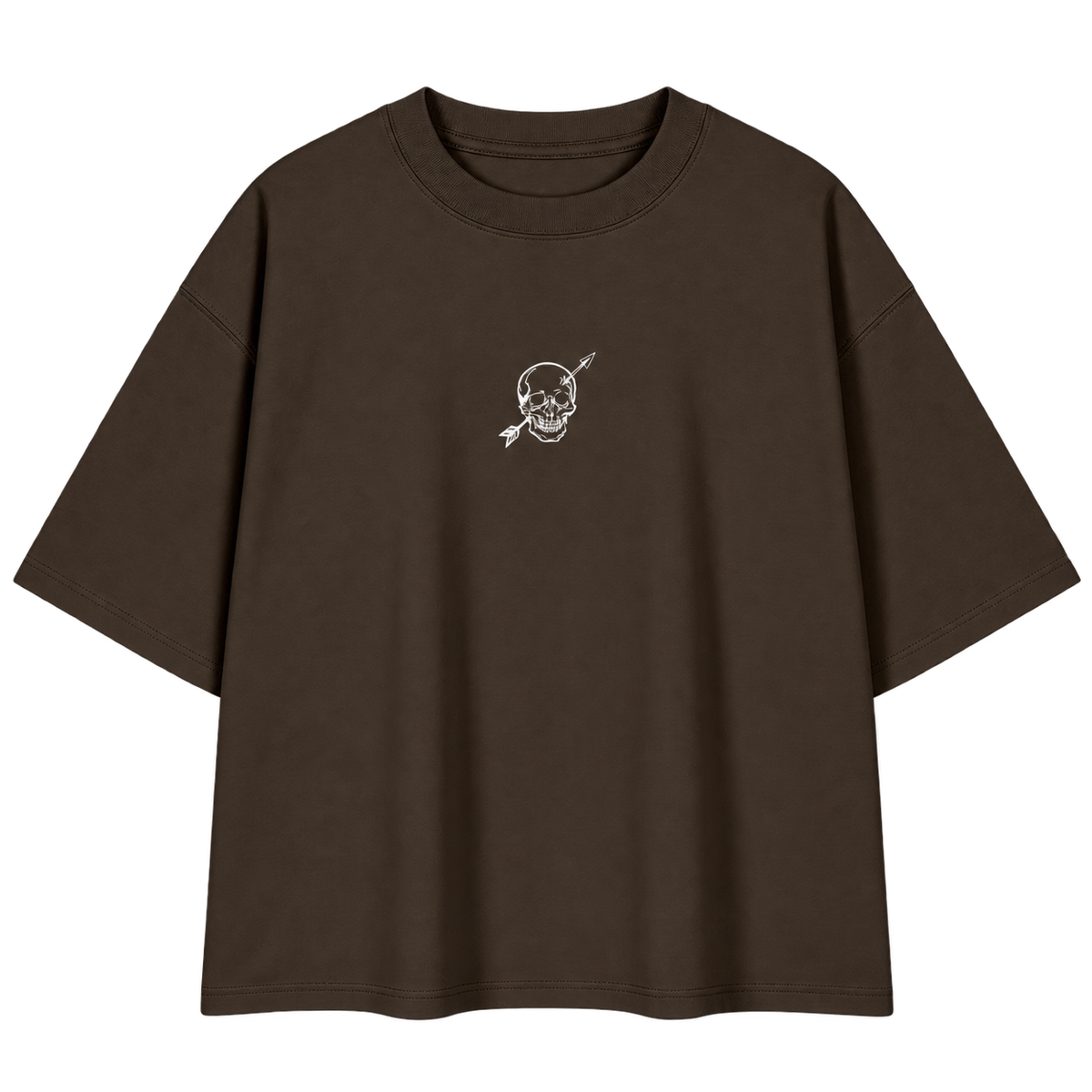 Skull - Boxy cropped T-Shirt