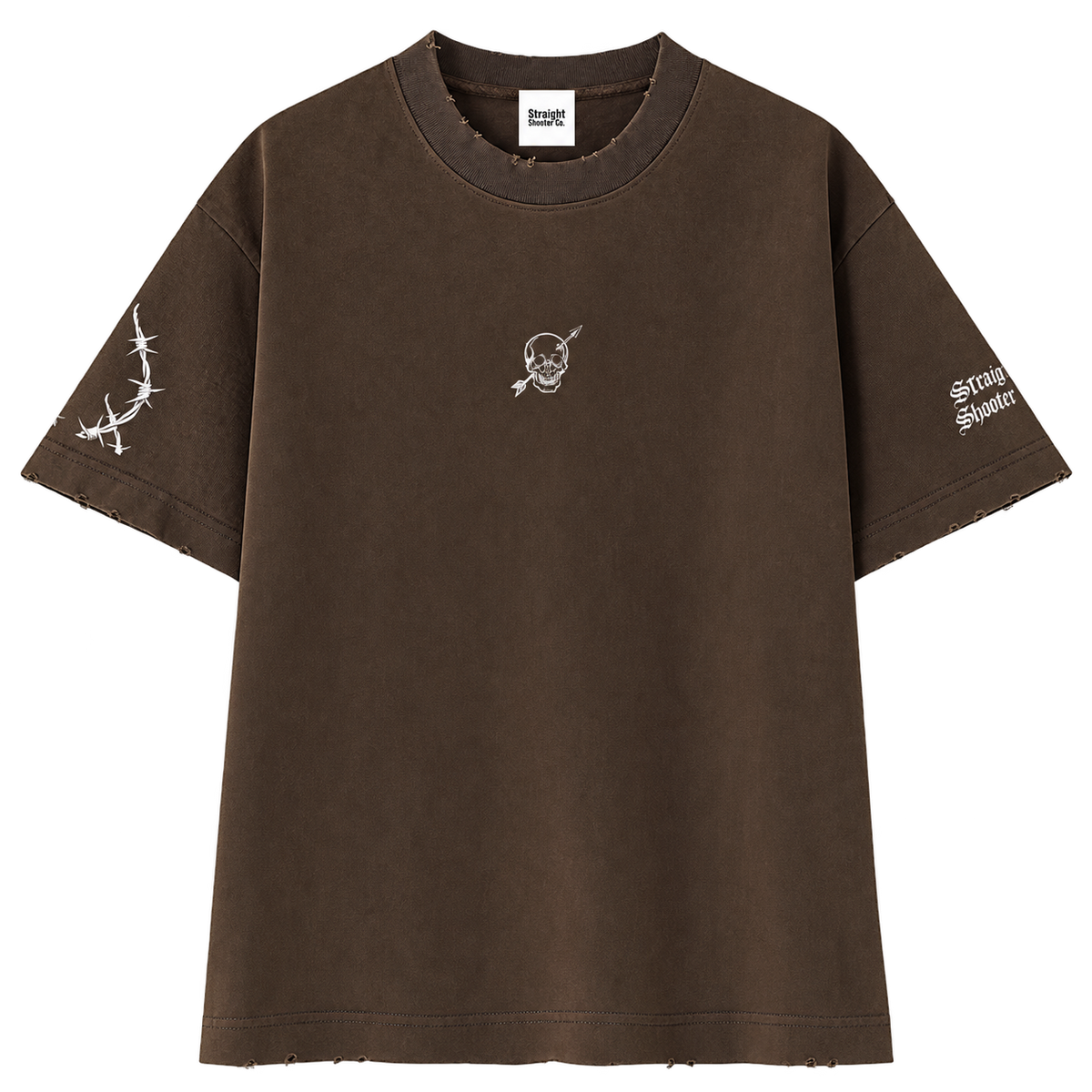 Skull - Heavyweight Vintage T-Shirt