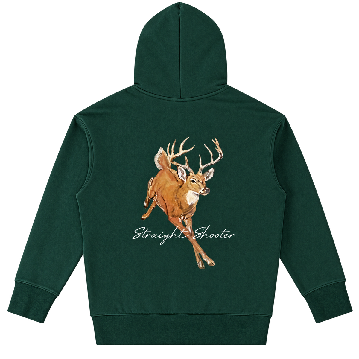 Classic Buck Hoodie - Essential Heavyweight Cotton Hoodie