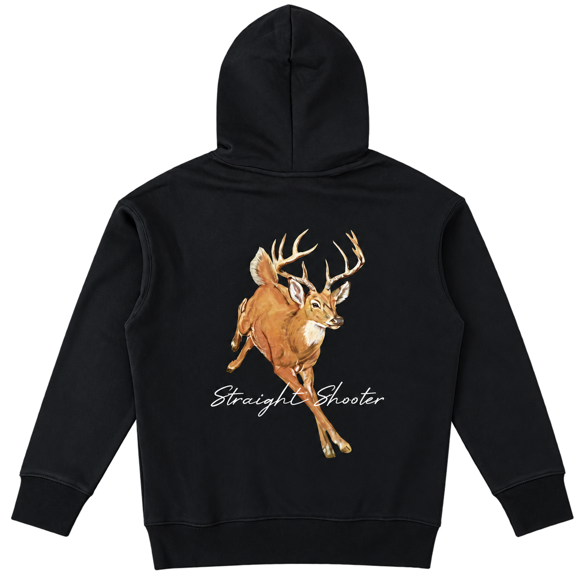 Classic Buck Hoodie - Essential Heavyweight Cotton Hoodie