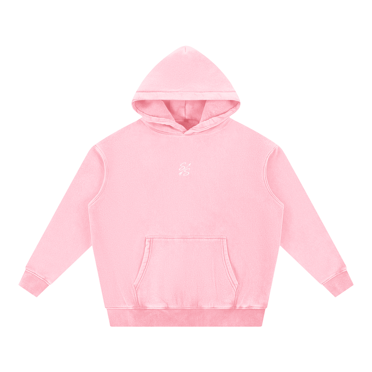 Classic Buck Hoodie - Oversized Acid wash
