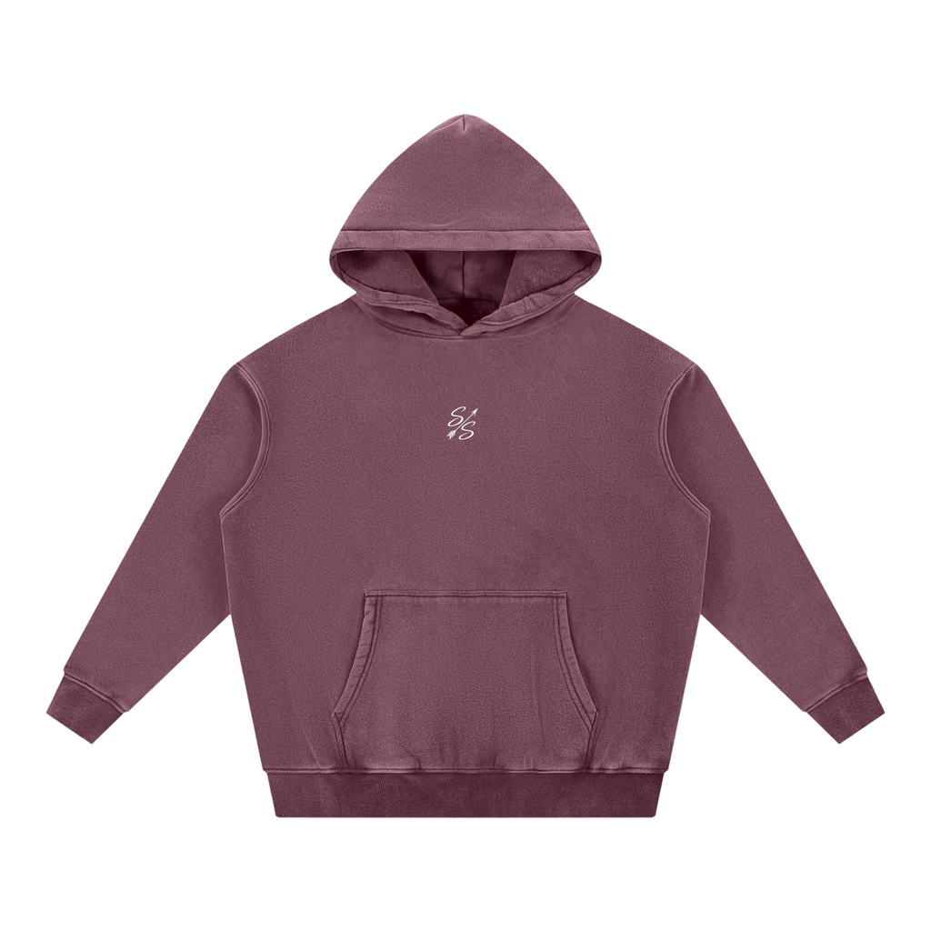 Classic Buck Hoodie - Oversized Acid wash