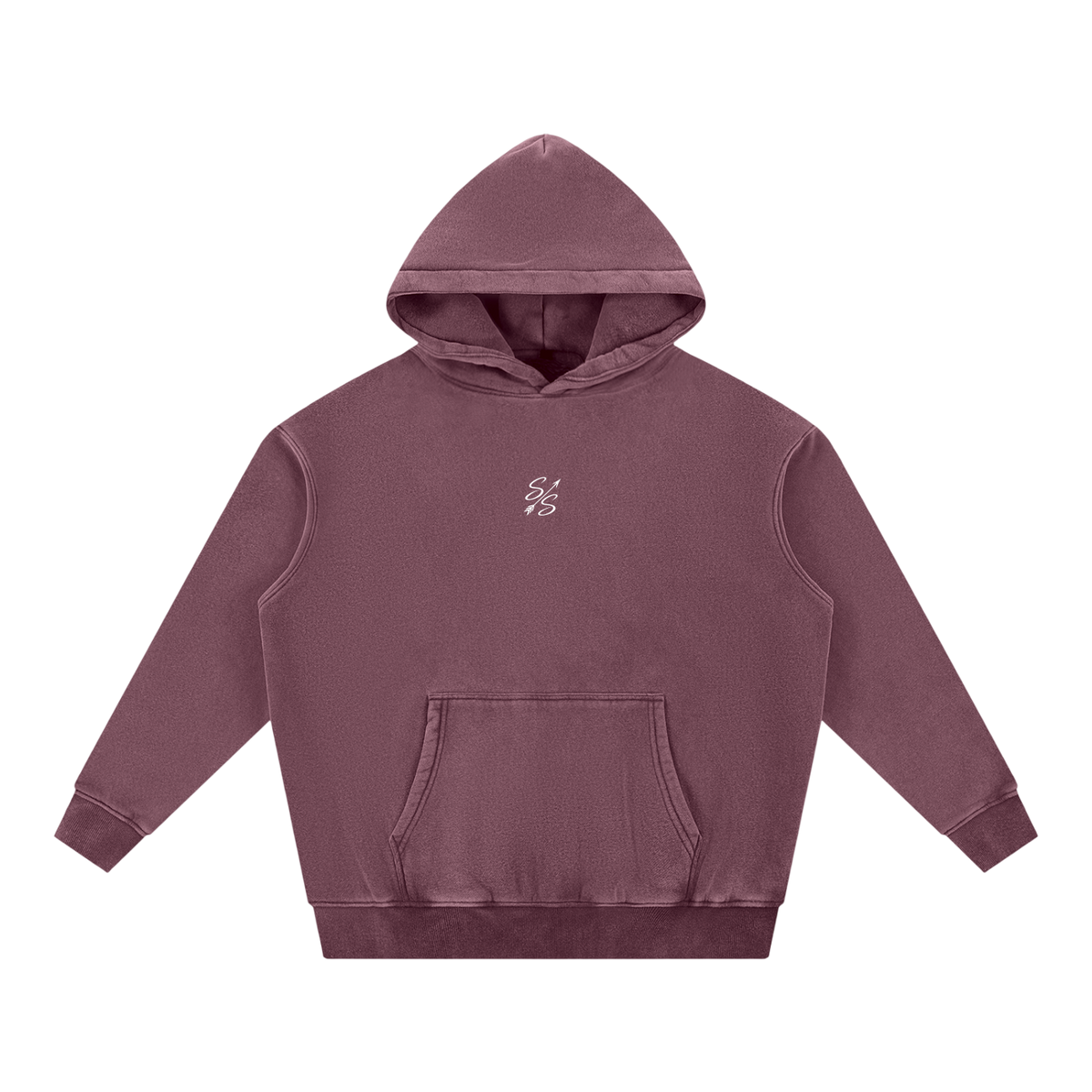 Classic Buck Hoodie - Oversized Acid wash