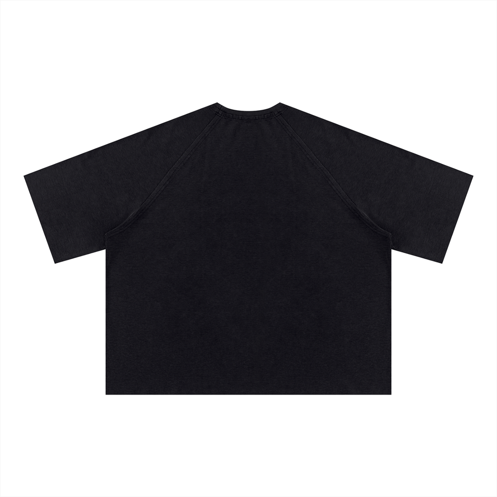 Straight Shooter Co. - Mineral Wash Boxy Waffle T-Shirt