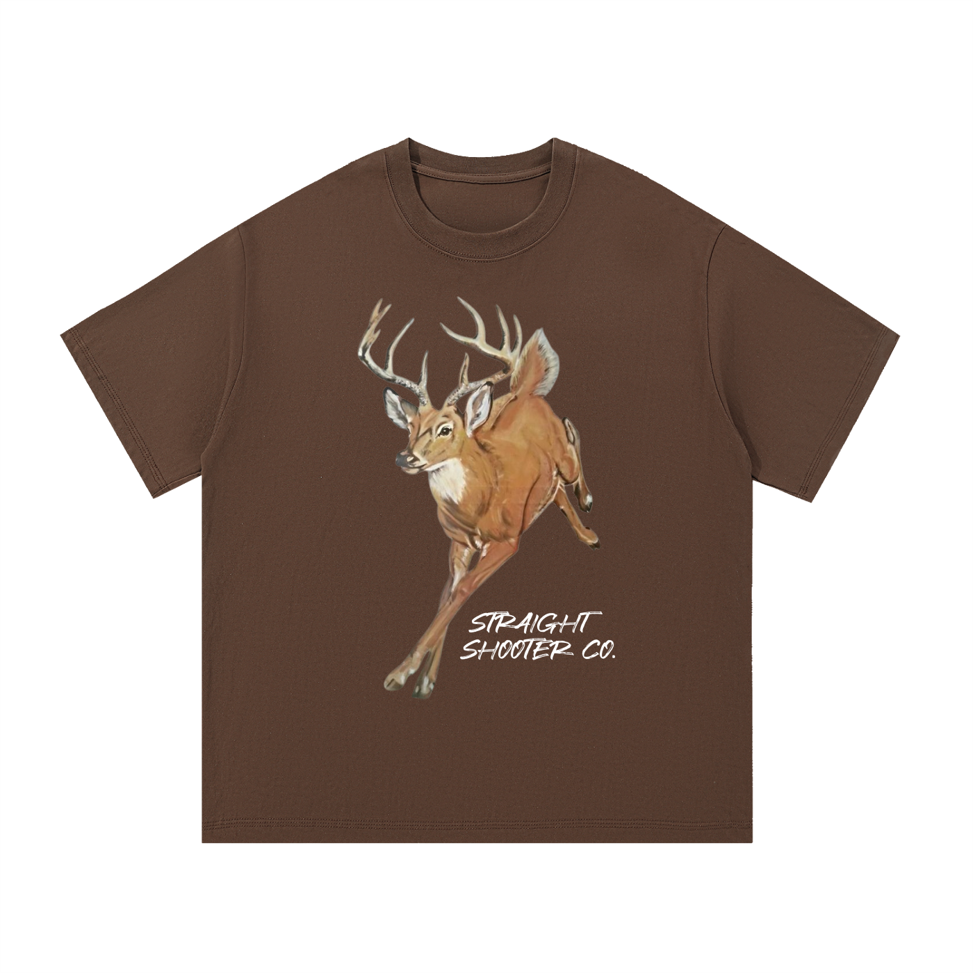 Classic Buck Front - Essential Cotton T-Shirt