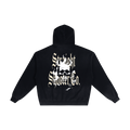 Killer Zip Up - Hand-Frayed Sunfade Hoodie