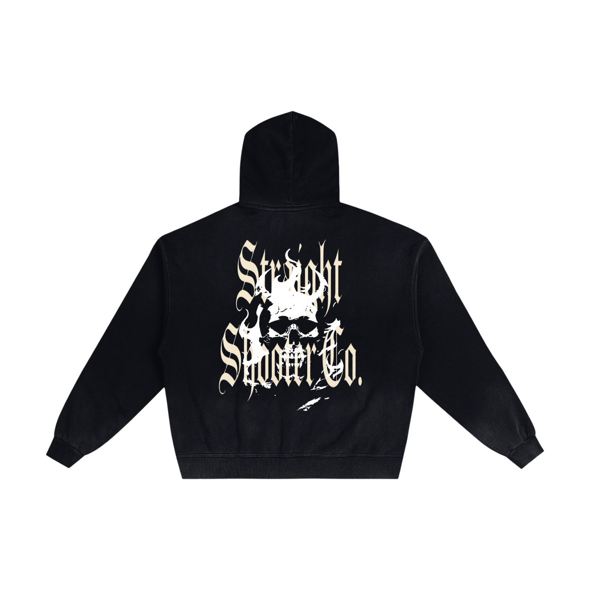 Killer Zip Up - Hand-Frayed Sunfade Hoodie