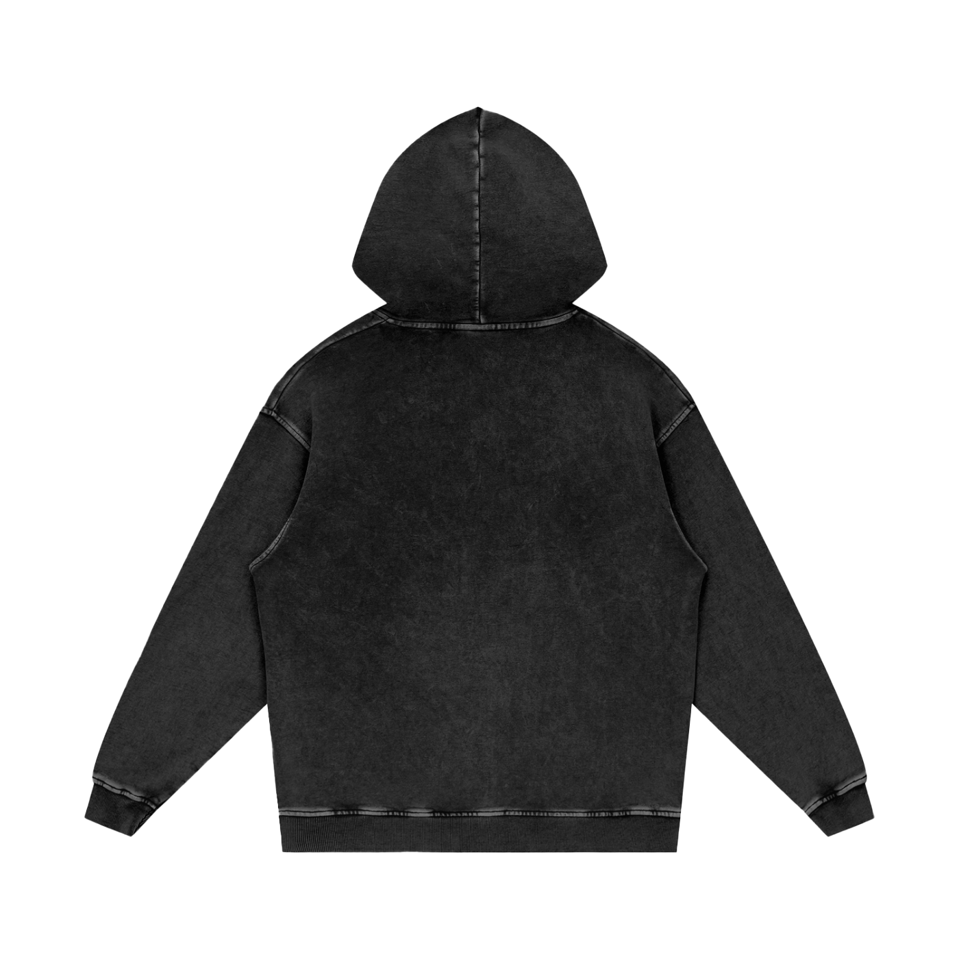 Straight Shooter Co. - Snow Washed Loose Cotton Hoodie