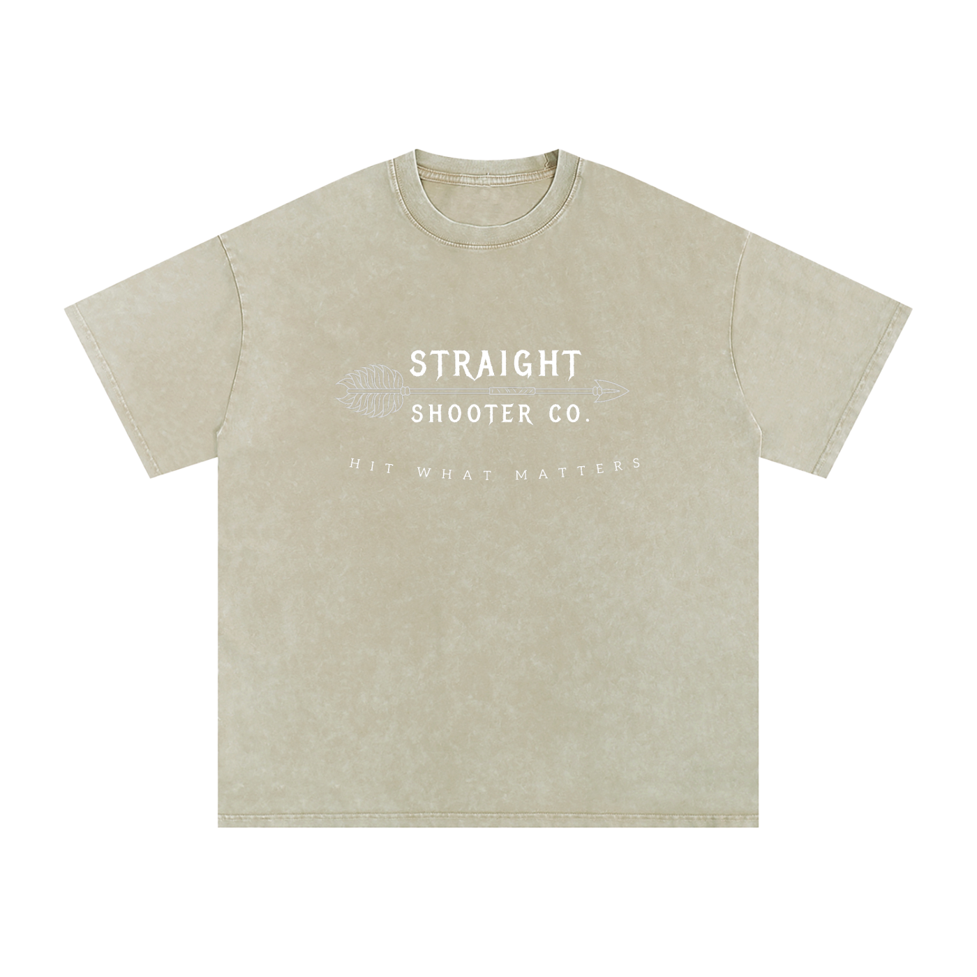 Straight Shooter Co. - Heavyweight Cotton T-Shirt