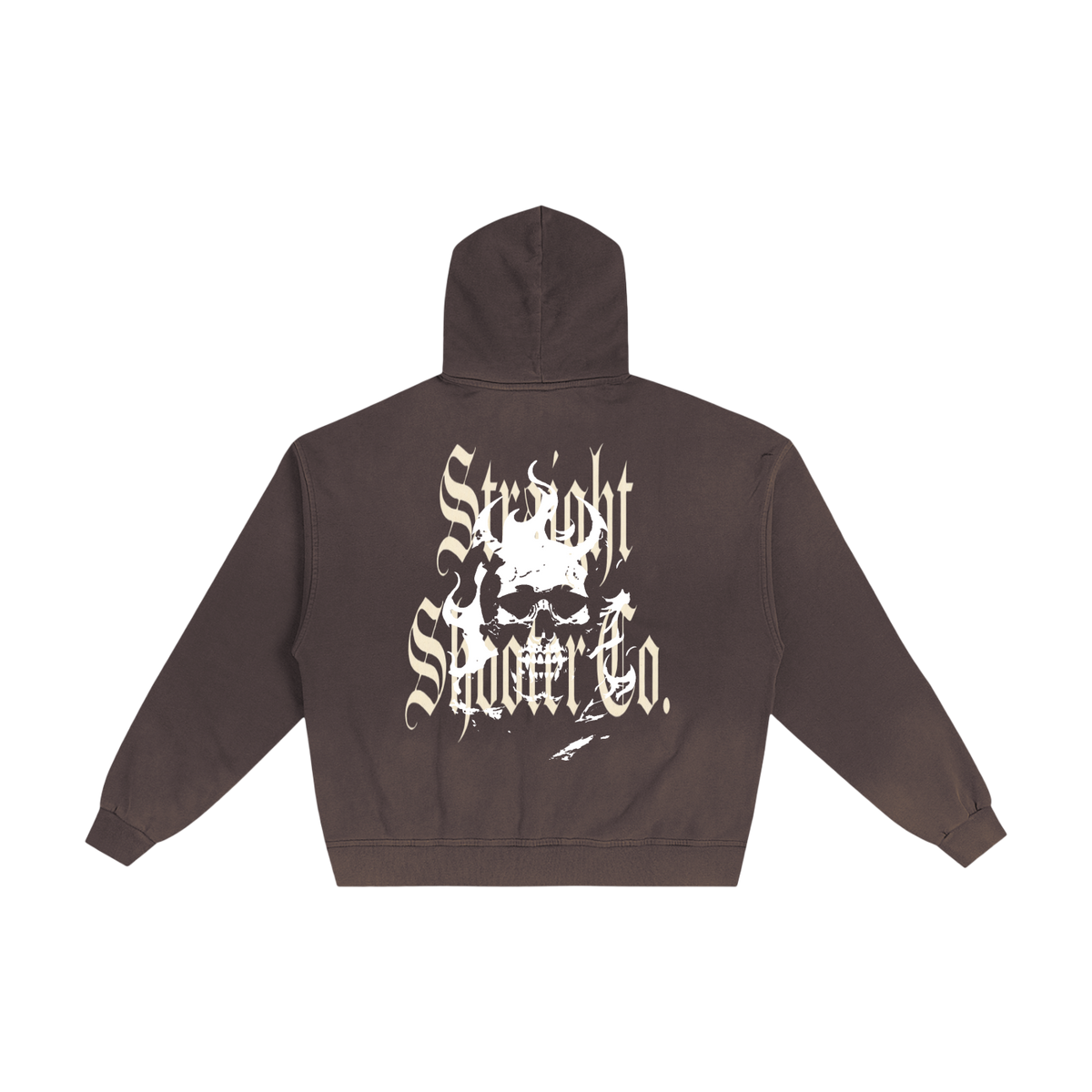 Killer Zip Up - Hand-Frayed Sunfade Hoodie